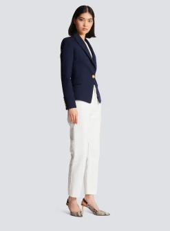 One-button Wool Blazer-Balmain Cheap
