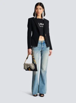 One-button Wool Blazer-Balmain Clearance