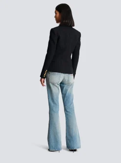 One-button Wool Blazer-Balmain Clearance