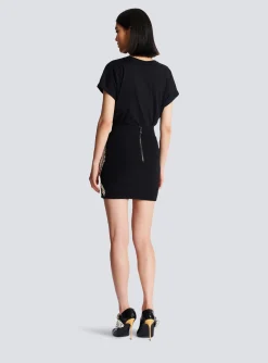 Paisley And Stars Embroidered Skirt-Balmain Clearance