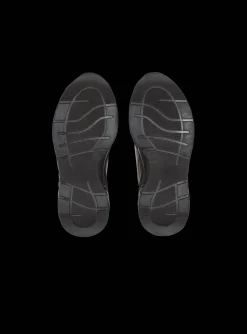 Patent Leather And Suede Trainers-Balmain Discount