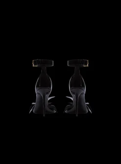 Patent Leather Ruby Pumps With Flower Detail-Balmain Best Sale