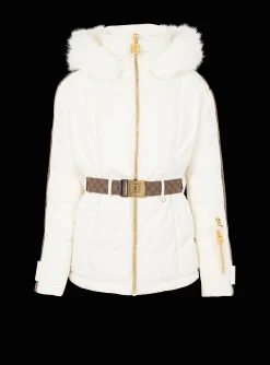 PB Down Jacket With Belt-Balmain Shop