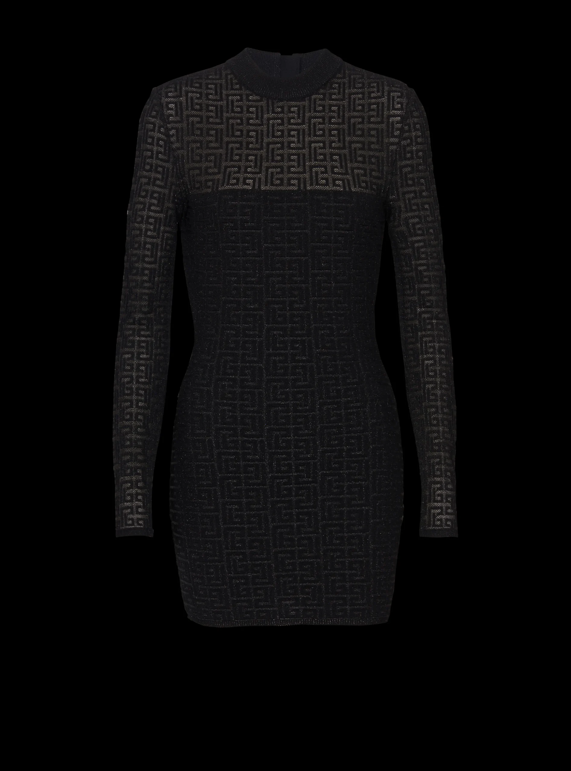 PB Labyrinth Knit Dress-Balmain Hot