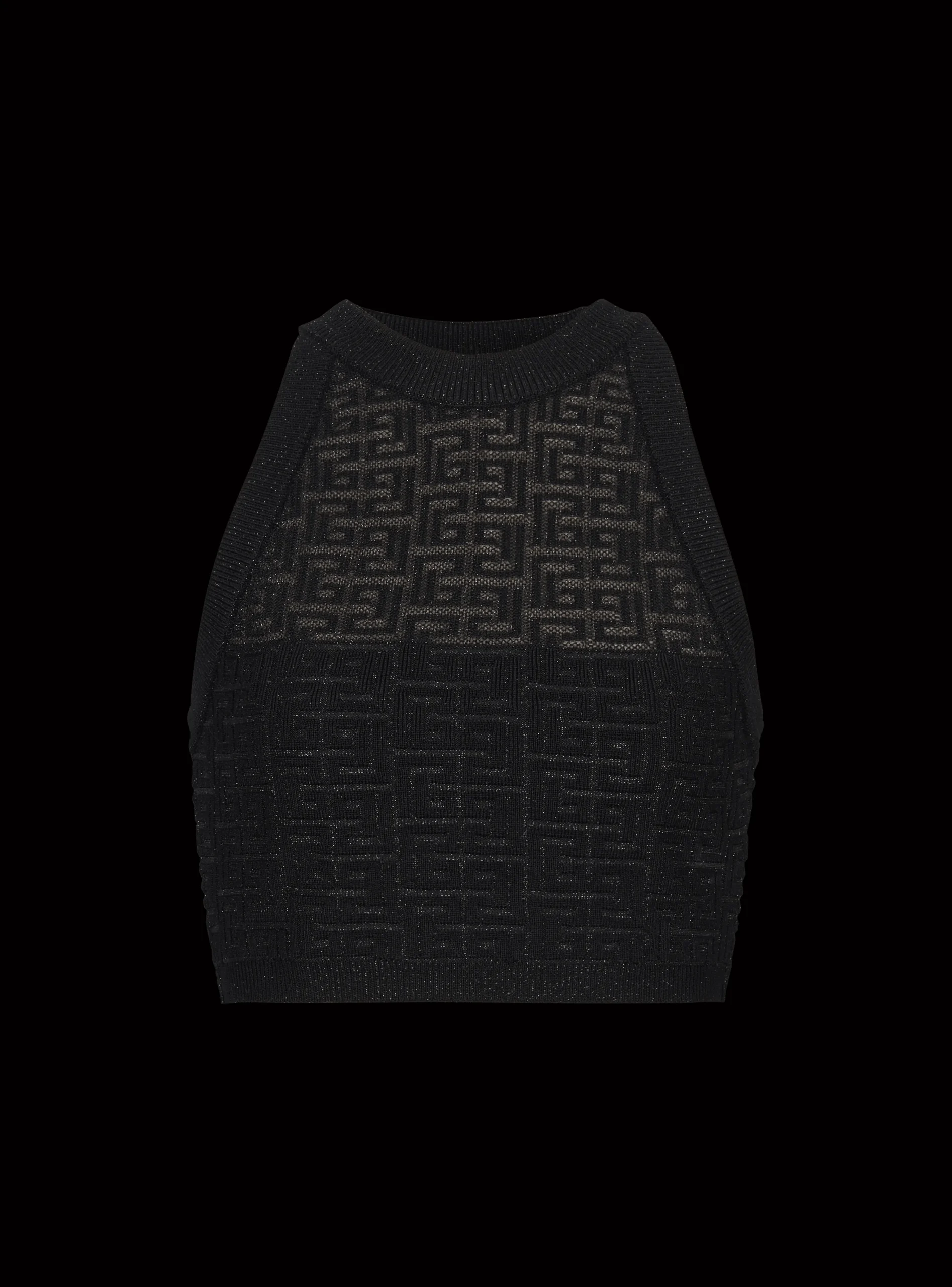 PB Labyrinth Knit Top-Balmain Flash Sale