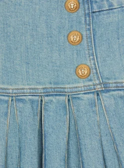 Pleated High-waisted Skirt-Balmain Flash Sale
