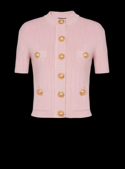 4-pocket Knitted Cardigan-Balmain New
