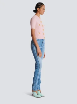 4-pocket Knitted Cardigan-Balmain New