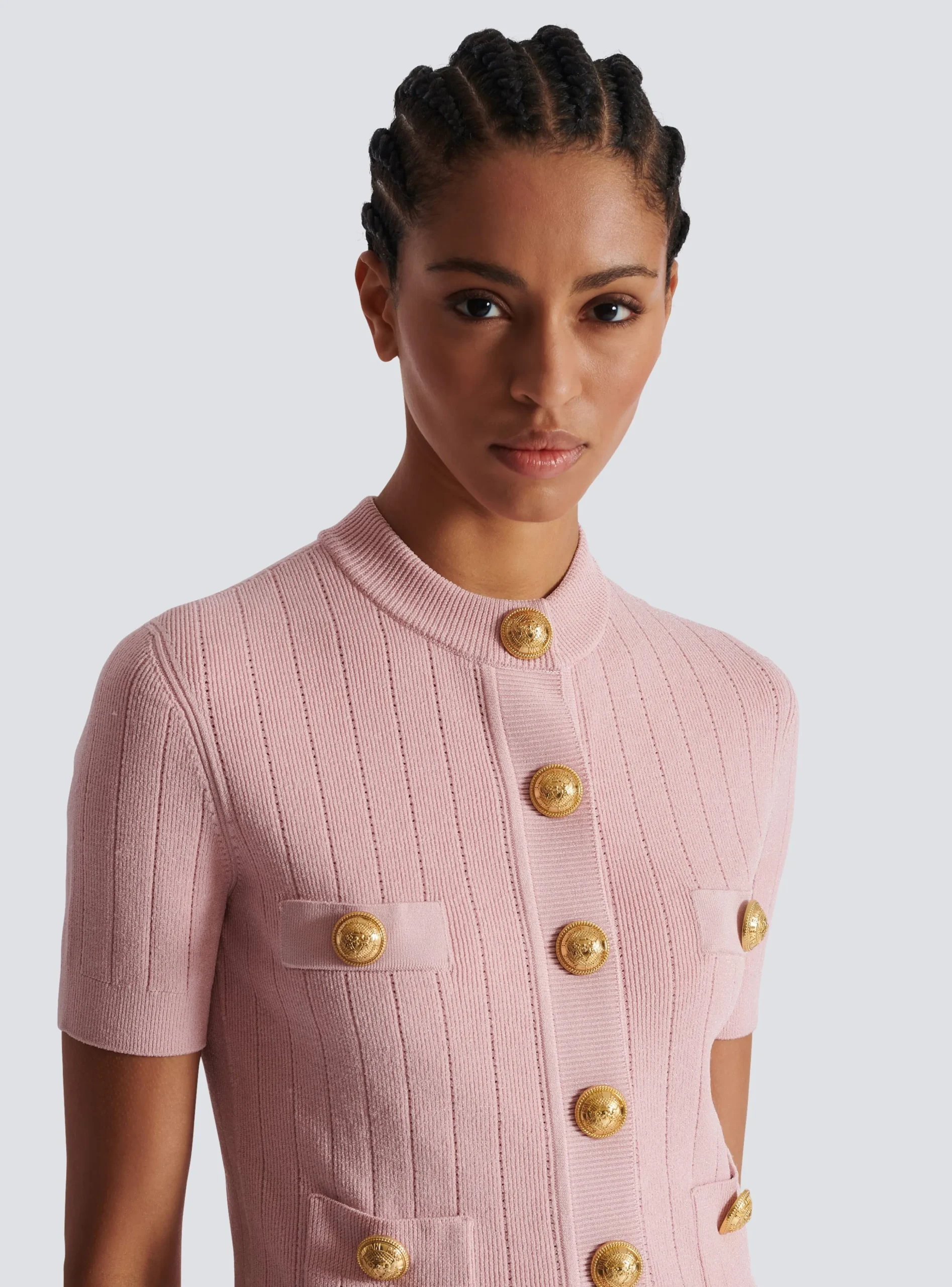 4-pocket Knitted Cardigan-Balmain New