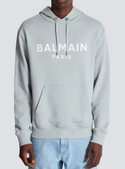 Printed Paris Hoodie-Balmain Outlet