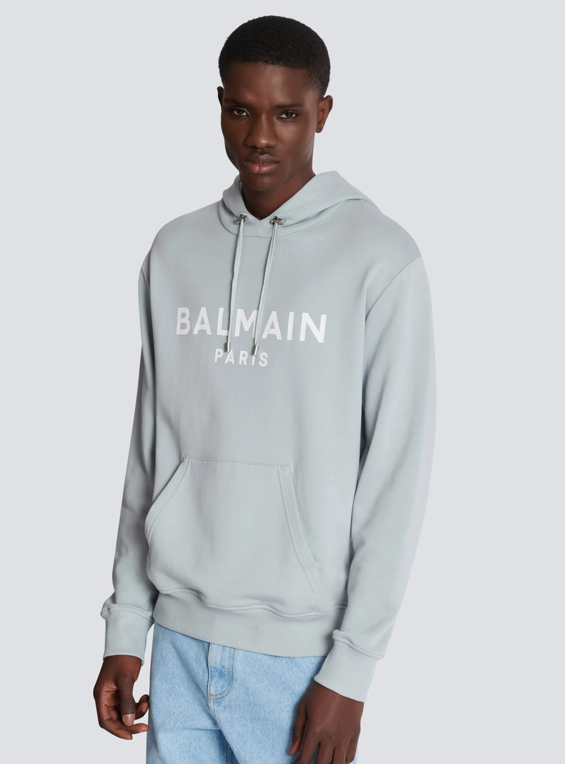 Printed Paris Hoodie-Balmain Outlet