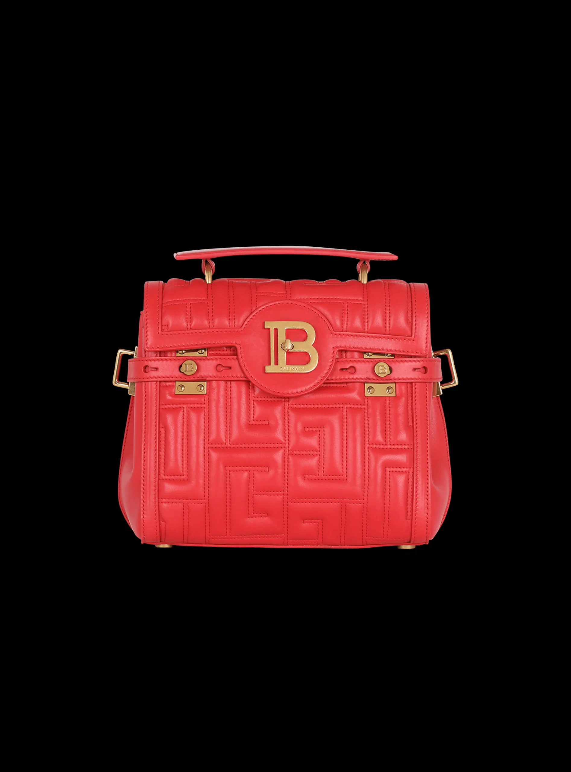 Quilted Leather B-Buzz 23 Bag-Balmain Online