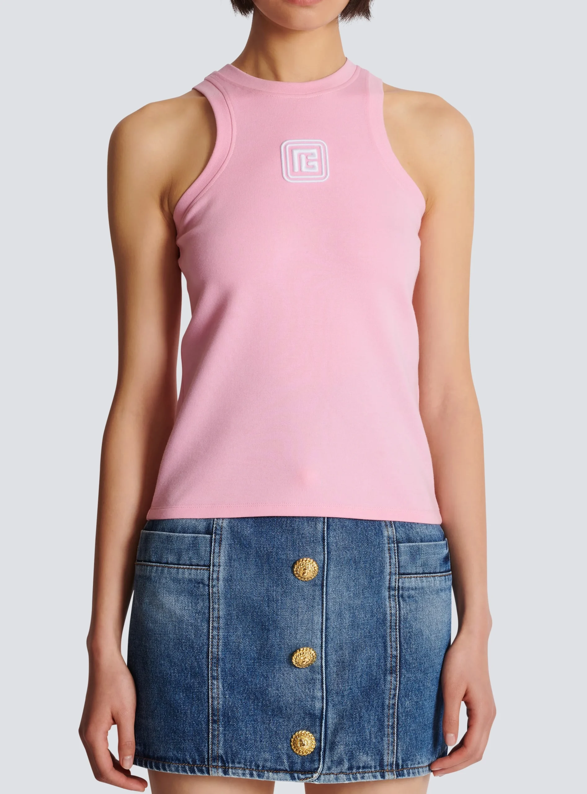 Retro PB Tank Top-Balmain Discount