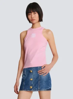 Retro PB Tank Top-Balmain Discount