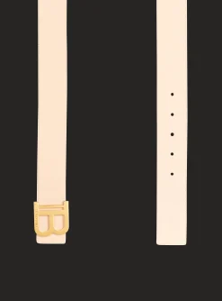 Reversible Leather B-Belt-Balmain Best Sale