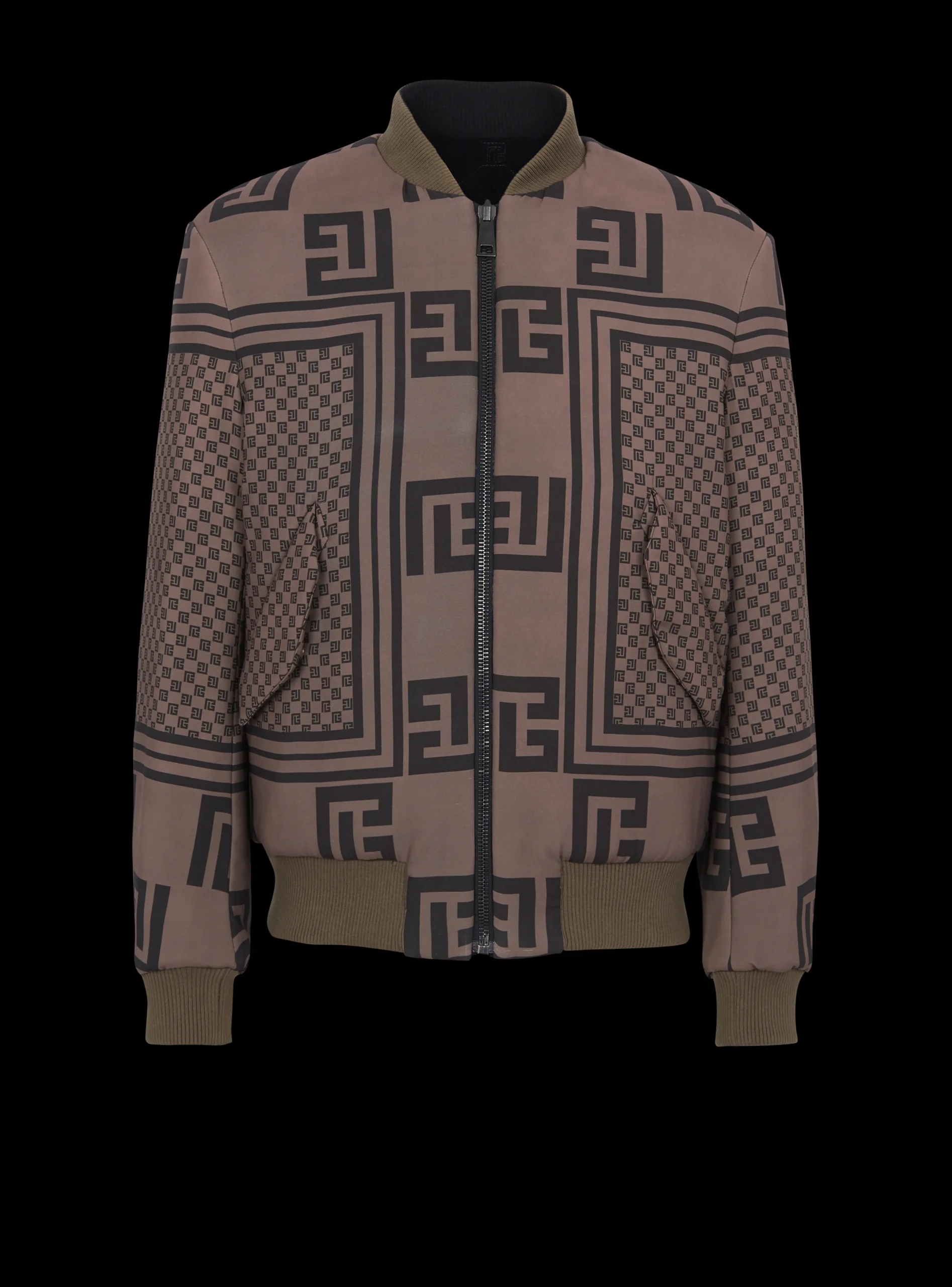 Reversible Mini Monogram Bomber Jacket-Balmain Cheap
