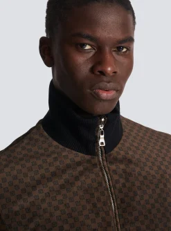 Reversible Mini Monogrammed Bomber-Balmain Cheap