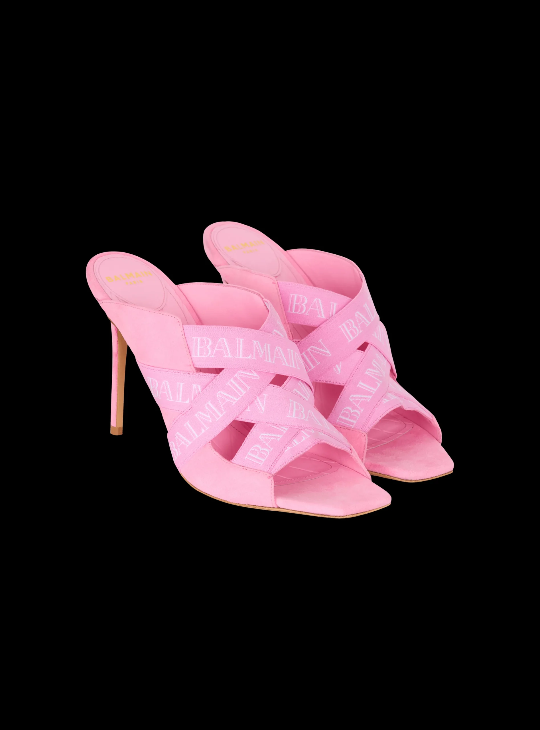 Ruby Mules With Vintage Straps-Balmain Online