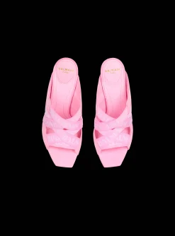 Ruby Mules With Vintage Straps-Balmain Online