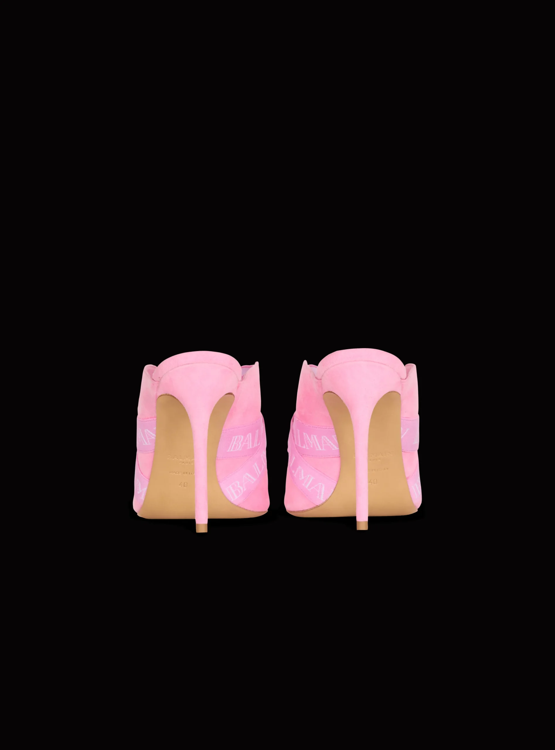 Ruby Mules With Vintage Straps-Balmain Online