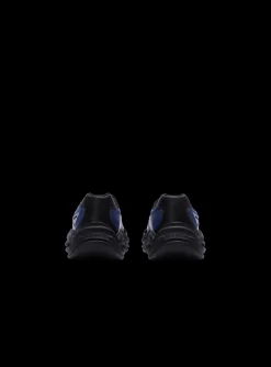 Run-Row Leather And Nylon Trainers-Balmain Cheap