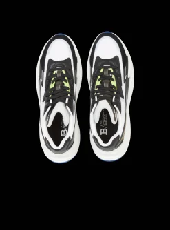 Run-Row Leather Trainers-Balmain Shop