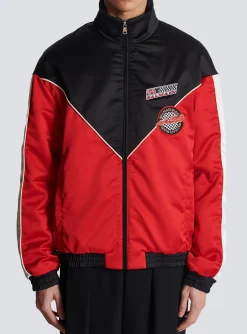 Satin Racing Jacket In Three Colours-Balmain Best