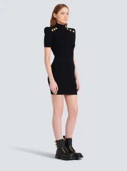 Short Knit Dress-Balmain Sale