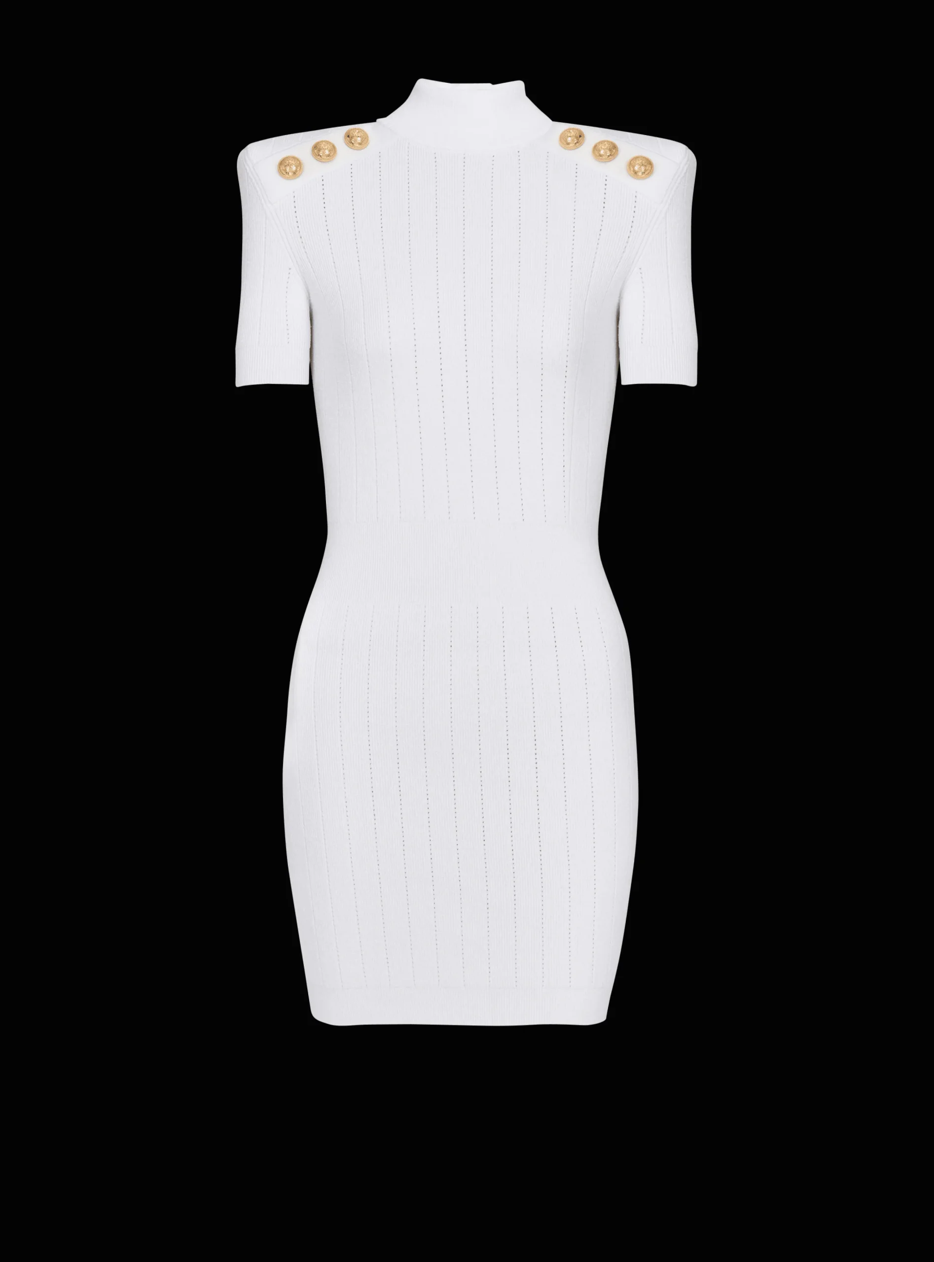 Short Knit Dress-Balmain Fashion