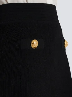 Short Knit Skirt-Balmain Cheap
