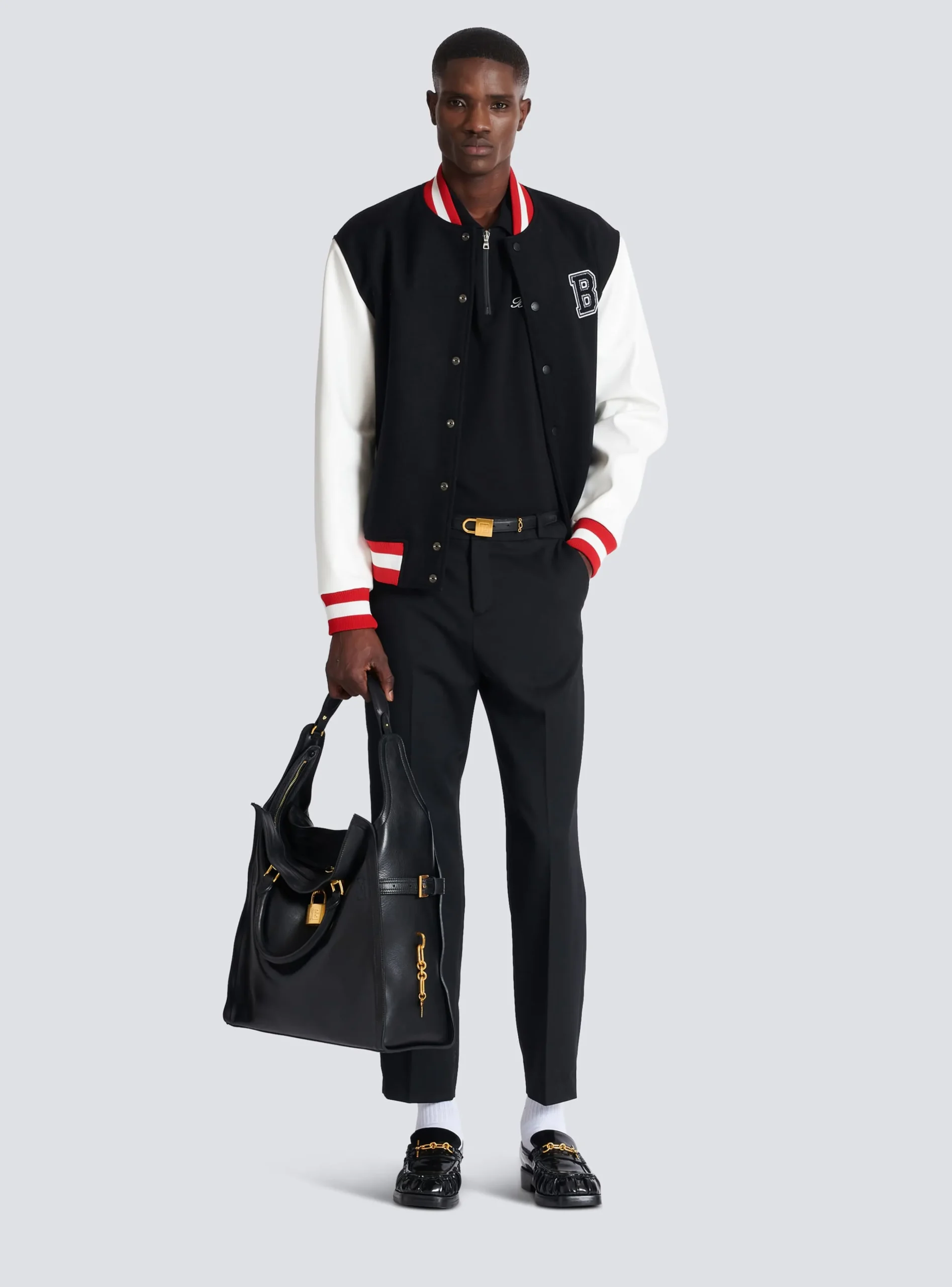 Short-sleeved Polo Shirt With Signature Embroidery-Balmain Outlet