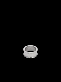 Signature Tubular Brass Ring-Balmain Flash Sale