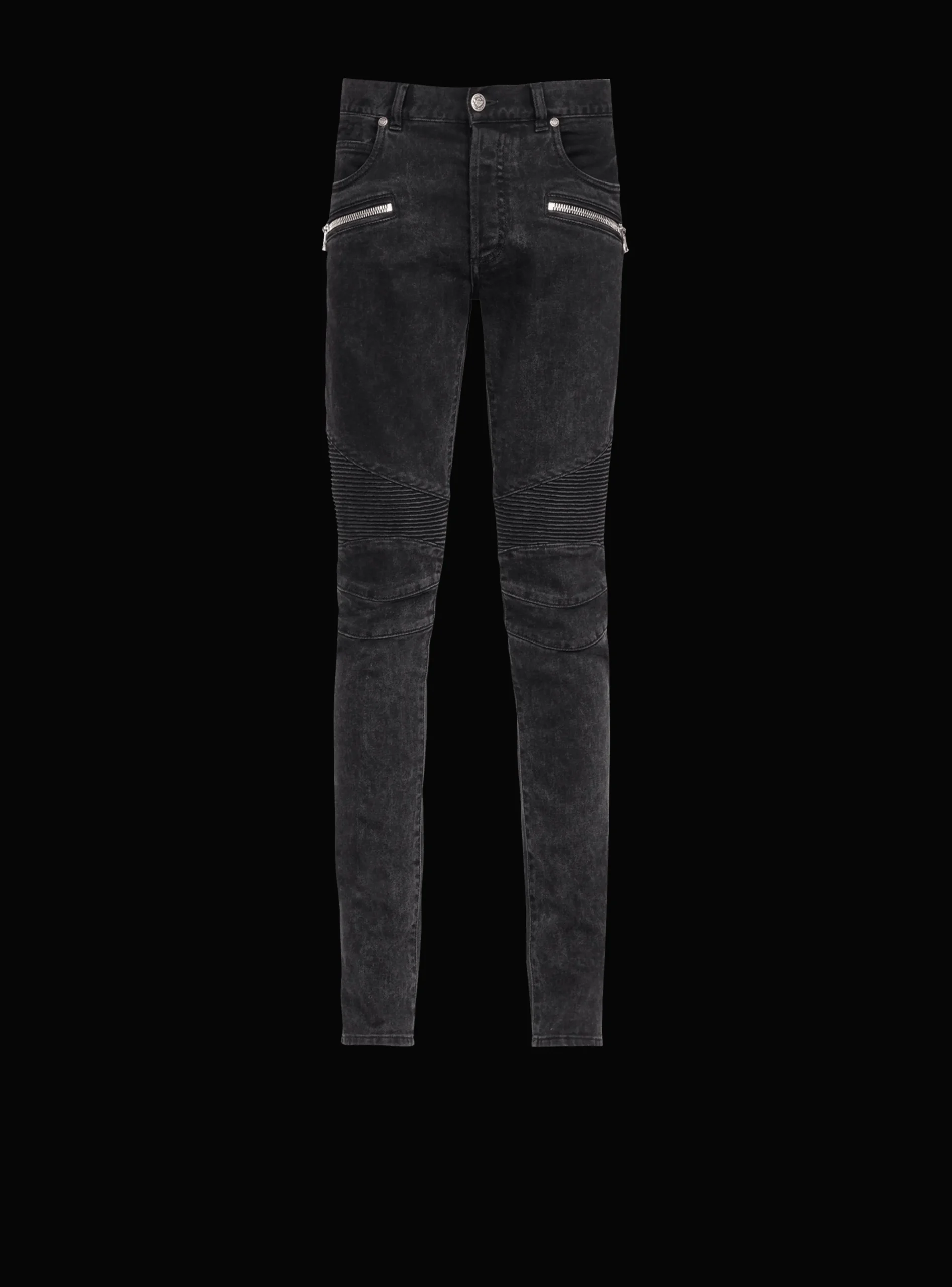 Slim Cut Cotton Jeans-Balmain Online