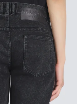 Slim Cut Cotton Jeans-Balmain Online