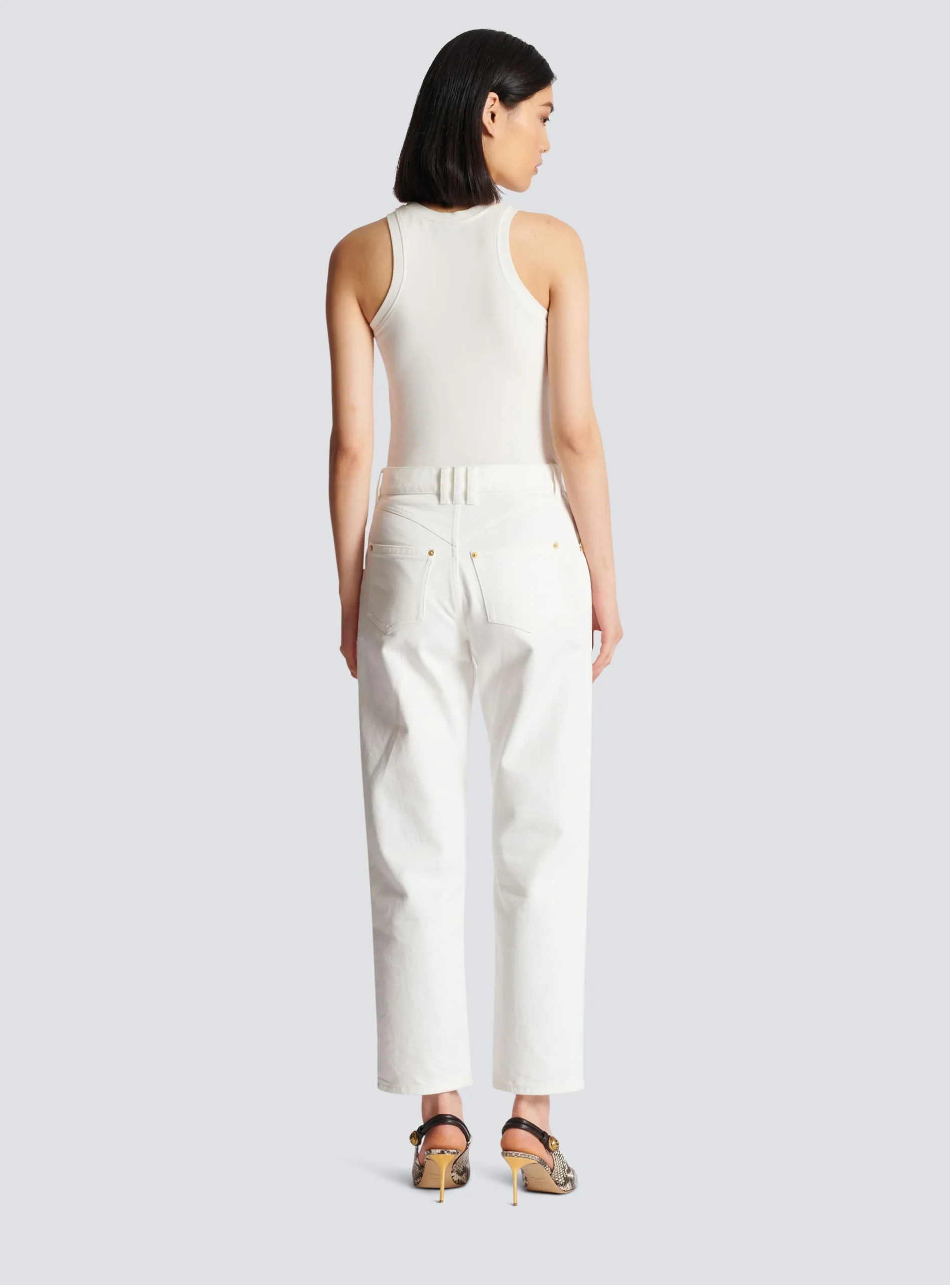 Slim Fit Jeans-Balmain Store