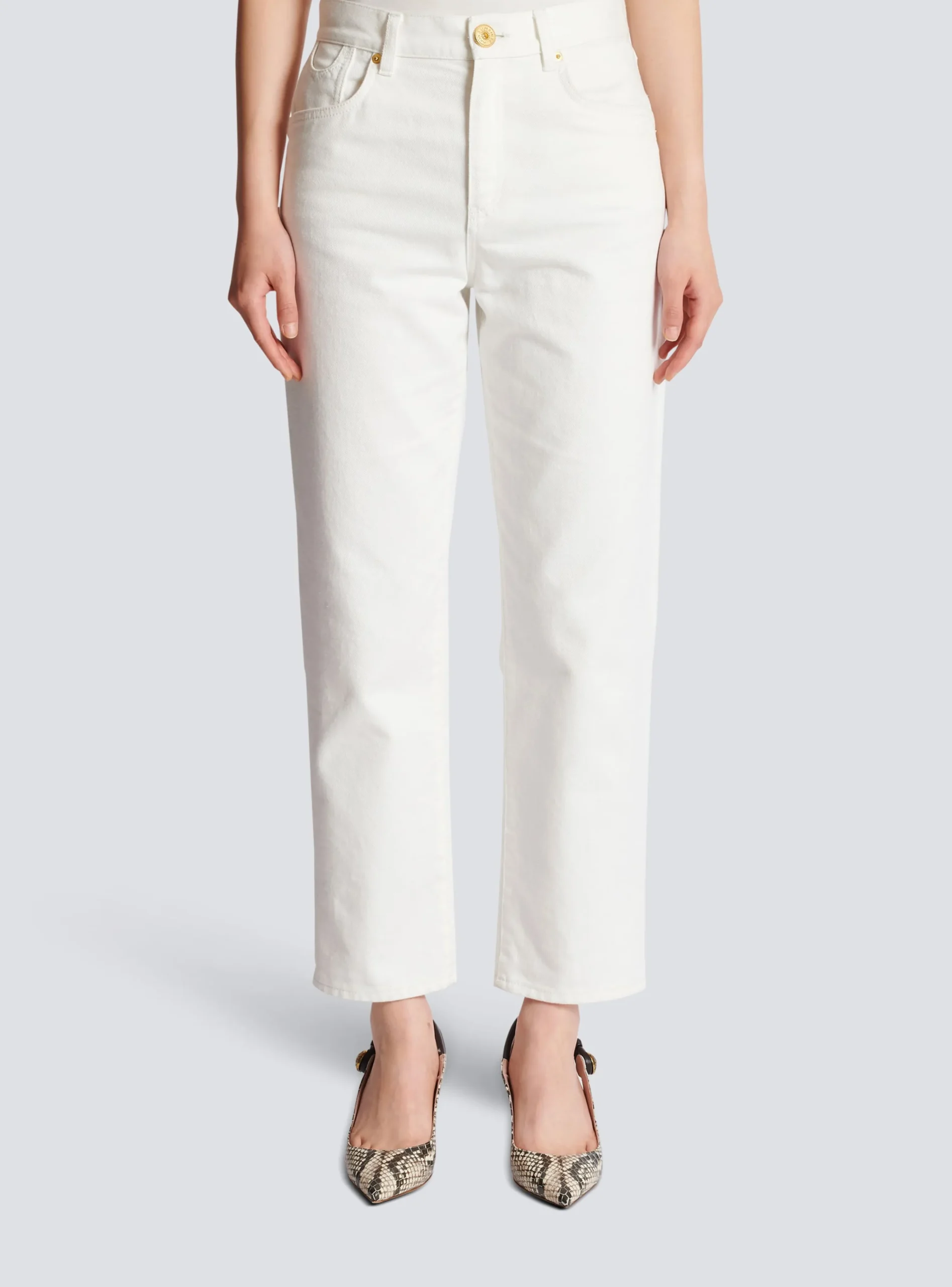 Slim Fit Jeans-Balmain Store
