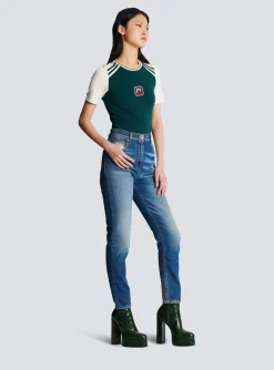Slim-fit Denim Jeans-Balmain Cheap