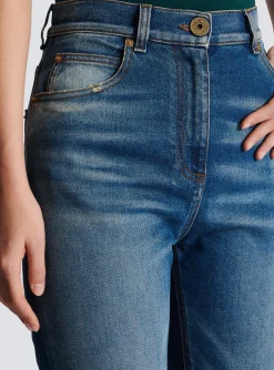 Slim-fit Denim Jeans-Balmain Cheap