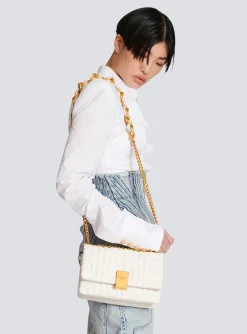 Small 1945 Soft Bag In Quilted Leather-Balmain Cheap