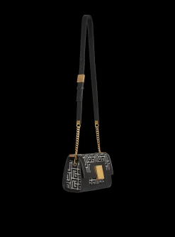 Small-sized Bicolor Jacquard 1945 Bag-Balmain Cheap