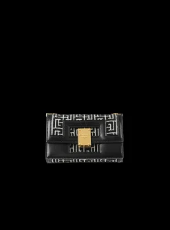 Small-sized Bicolor Jacquard 1945 Heritage Bag-Balmain Flash Sale
