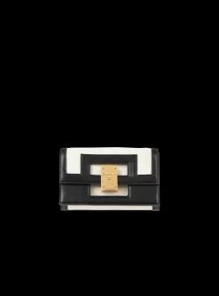 Small-sized Black And Leather 1945 Heritage Bag-Balmain Best Sale