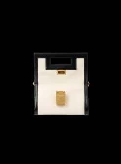 Small-sized Black And Leather 1945 Heritage Bag-Balmain Best Sale