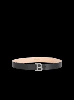 Smooth Leather B-Belt-Balmain Online