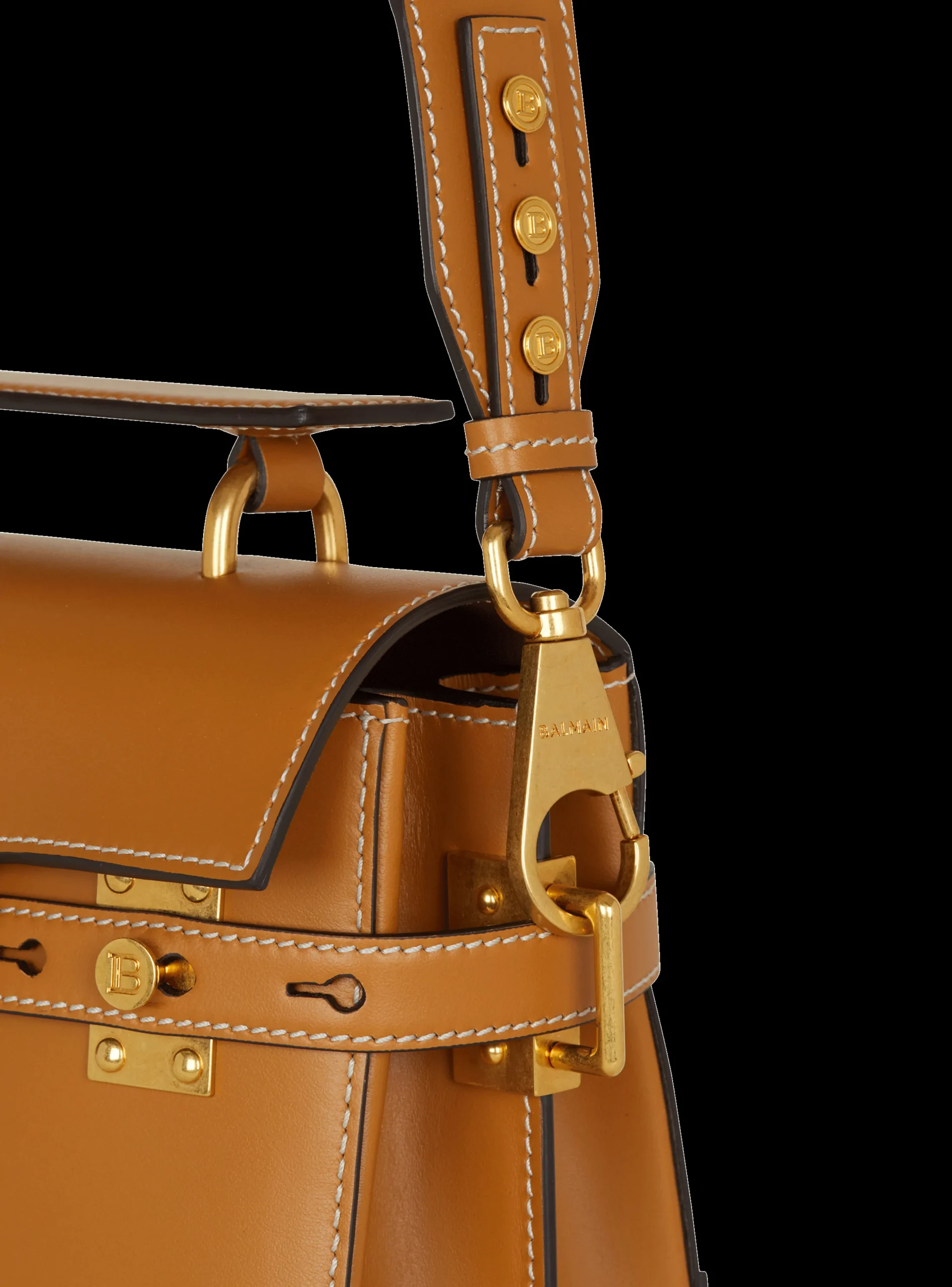 Smooth Leather B-Buzz 23 Bag-Balmain Best