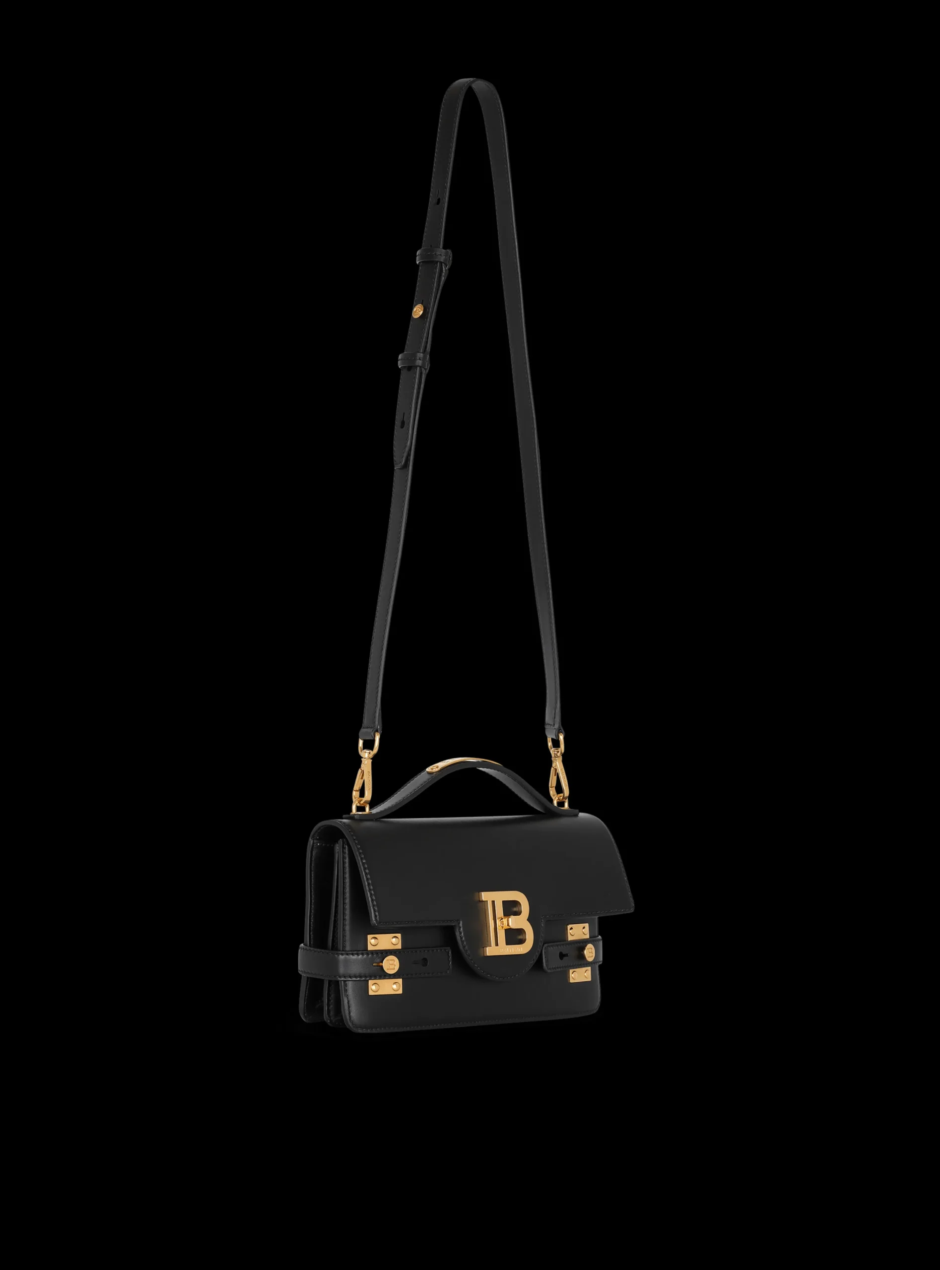 Smooth Leather B-Buzz 24 Bag-Balmain Flash Sale