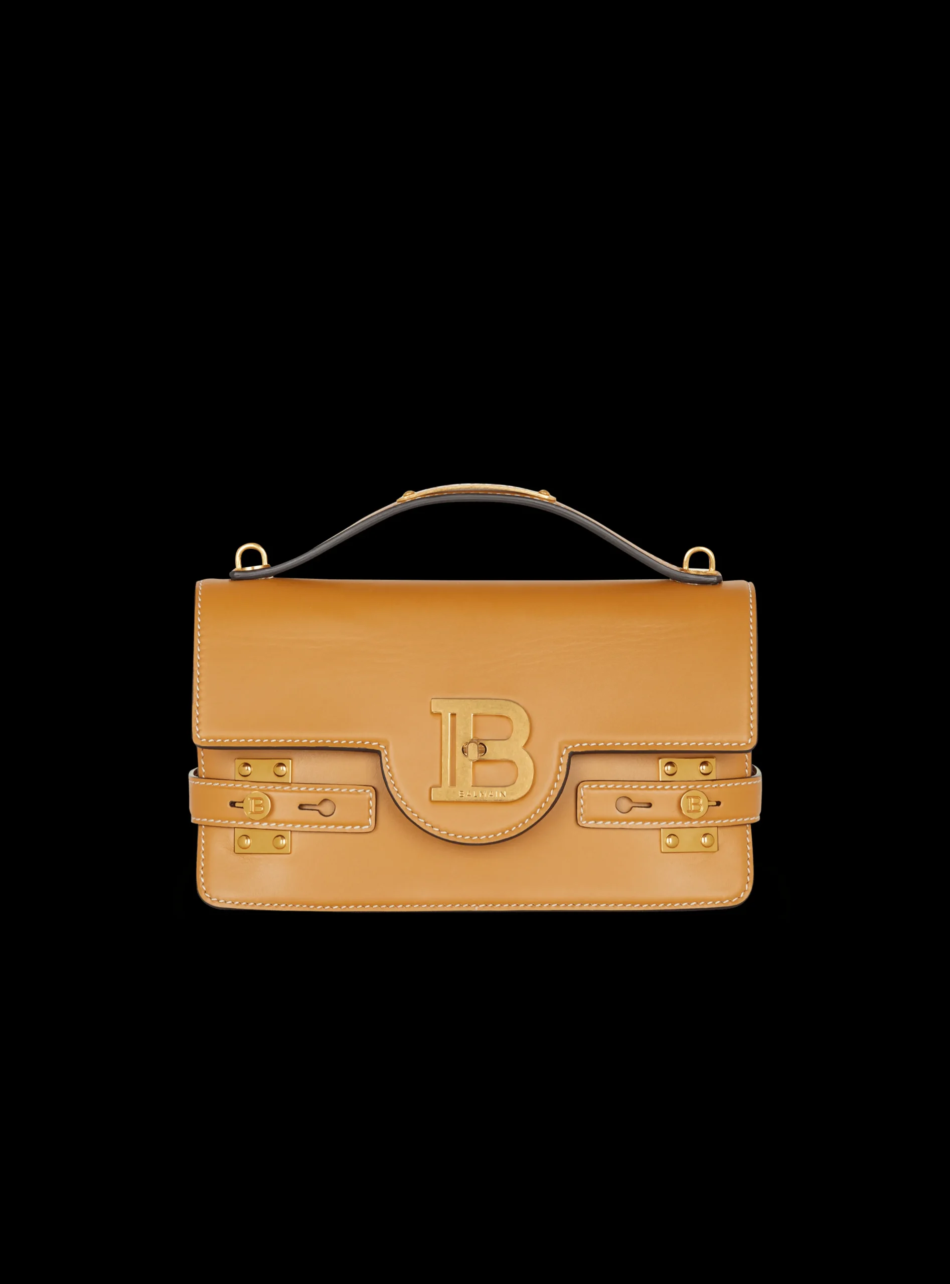 Smooth Leather B-Buzz Shoulder 24 Bag-Balmain Sale