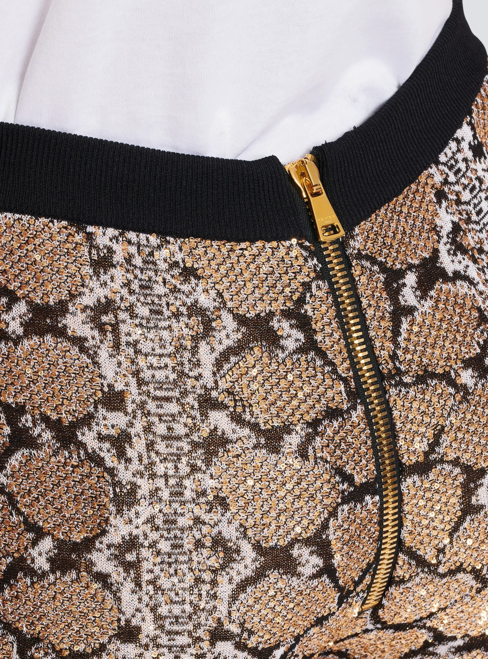 Snakeskin Knit Trousers-Balmain Shop