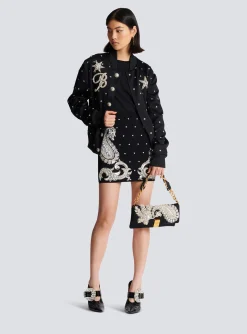 Stars Embroidered Bomber Jacket-Balmain Discount