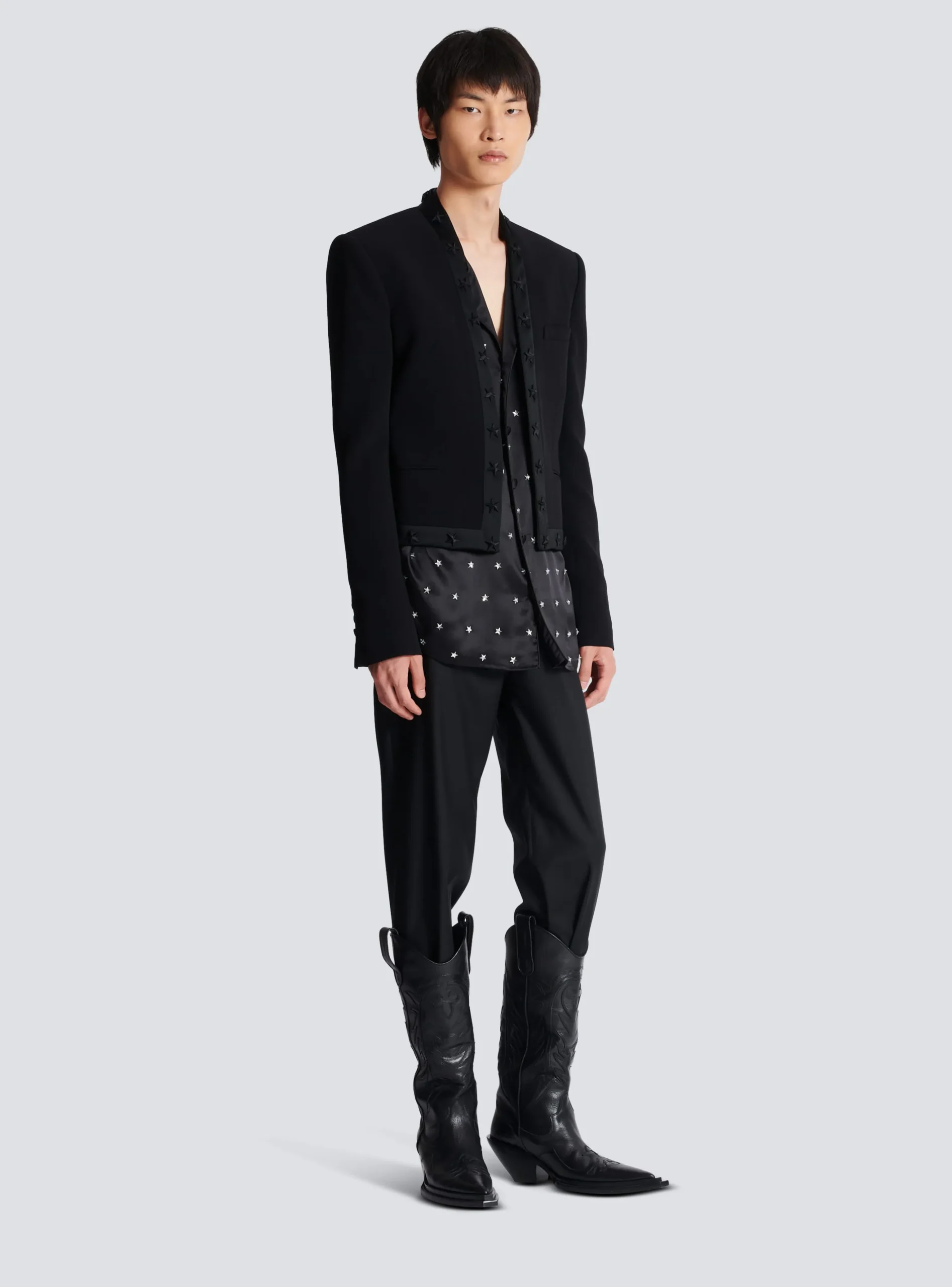 Stars Embroidered Jacket-Balmain Outlet